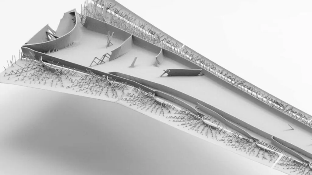 A plan wing designed by AI