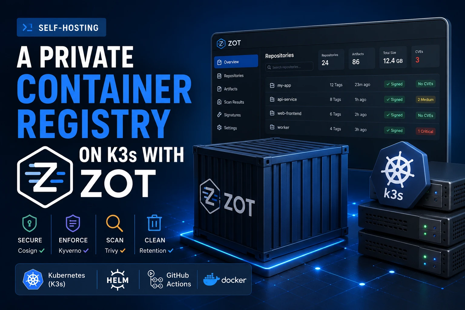 Comment auto-héberger un registre de conteneurs sur K3s avec Zot